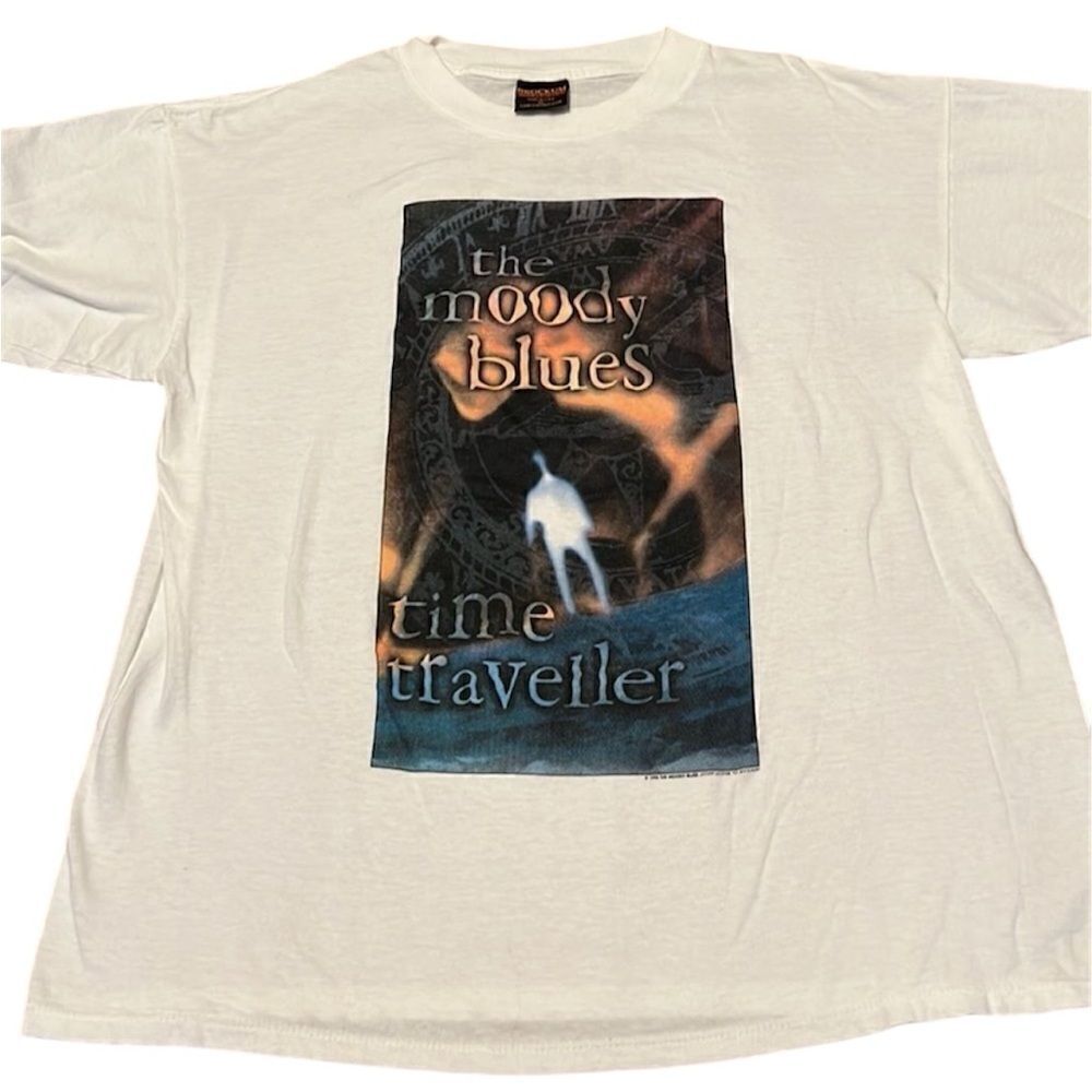 Vintage The Moody Blues mens szXL short sleeve 
1995 time traveller tshirt EVC